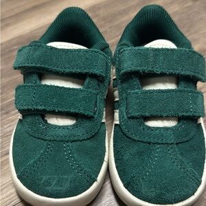 adidas Kids Dark Green Velcro Sneakers